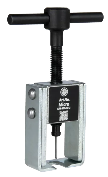 KUKKO 600648 Mechanische Druckspindel für Mini-Abzieher für Feinmechanik (Serie Micro) MICRO