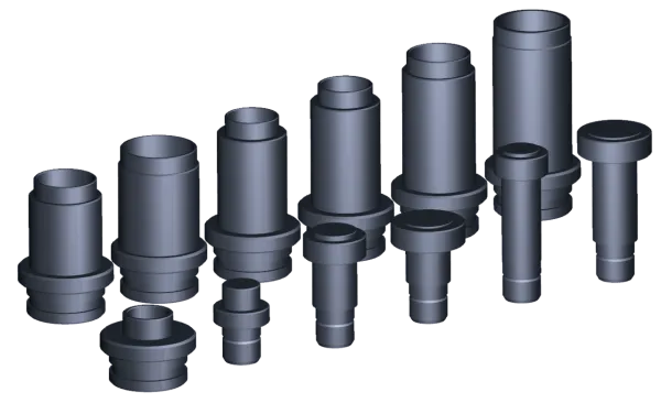 KUKKO Y-AP-371 Universal-Druckbolzensatz