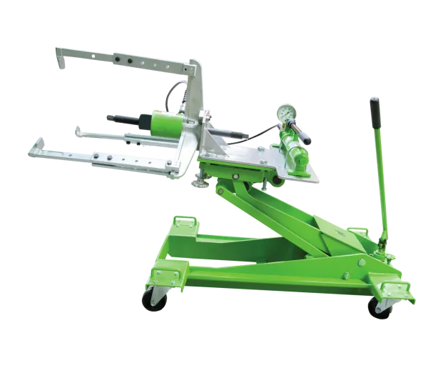 KUKKO YHU-S-Y28-11-1 Mobil 3-armiger Hydraulik-Abzieher "DAVID" mit verstellbarer Spanntiefe, bis 520 mm Spannweite, 500 mm Spanntiefe mit max. 20 t Abziehkraft