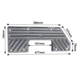 Hofmann bead breaking rubber pad