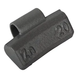 Wheel weight zinc alu rim 100pcs 20gr