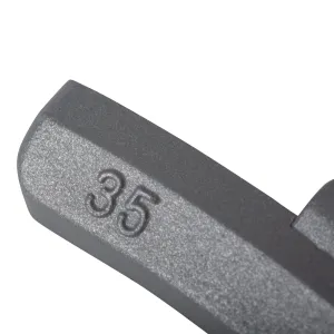 Wheel weight zinc alu rim 50pcs 35gr