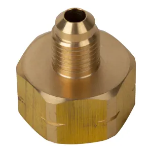 R1234YF tankadapter 1/2 ACME naar 14mm voor koudemiddelfles