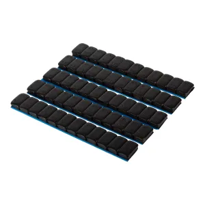 Adhesive weight 12x10 50pcs 6kg black coated