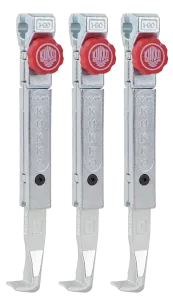 KUKKO 1-192-S 3 schnellverstellbare Standard-Abzugshaken (Satz)