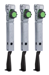 KUKKO 1-193-Sx 3 schmale, schnellverstellbare Abzugshaken (Satz)