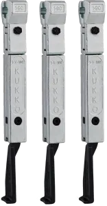 KUKKO 1-194-S Extrem schmale Abzugshaken (Satz, Spanntiefe 200 mm)