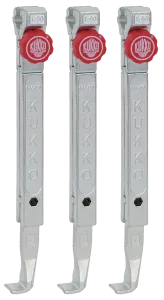 KUKKO 1-252-S 3 schnellverstellbare Standard-Abzugshaken (Satz)