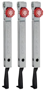 KUKKO 1-253-S 3 schmale, schnellverstellbare Abzugshaken (Satz)