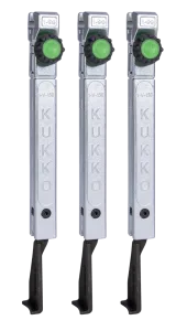 KUKKO 1-253-Sx 3 schmale, schnellverstellbare Abzugshaken (Satz)