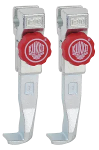 KUKKO 1-92-P Schnellverstellbare Standard-Abzugshaken (Paar)