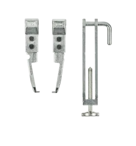KUKKO 1-96/219-V Abzugshaken für 20-10-V mit Zwinge (Paar)