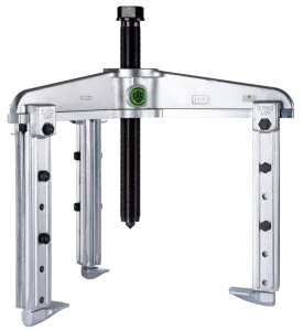 KUKKO 11-1-AV Extra starke, 3-armiger Universal-Abzieher 520 x 300-500 mm mit verstellbarer Spanntiefe