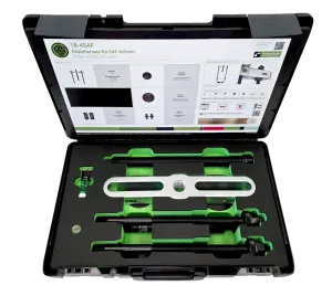 KUKKO 18-4SAF Abzieher-Satz im Metallkoffer für SAF-Achse
