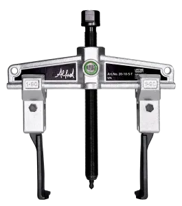 KUKKO 20-10-S-T 2-armiger Universal-Abzieher 120 x 100 mm mit extrem schmalen Abzugshaken