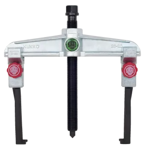 KUKKO 20-20+S 2-armiger Universal-Abzieher 200 x 150 mm mit schmalen, schnellverstellbaren Abzugshaken