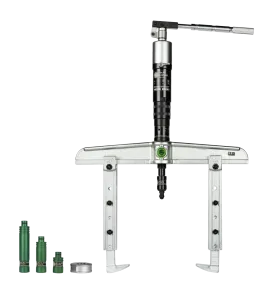 KUKKO 20-40-H 2-armiger Universal-Abzieher 750 x 400-700 mm mit einstellbarer Spanntiefe