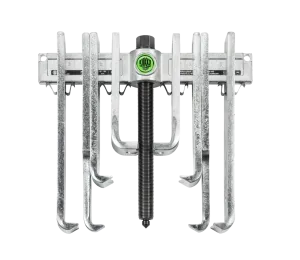 KUKKO 200-1 2-armiger Universal-Abzieher "Economy" mit Abzugshaken verschiedener Länge im Satz