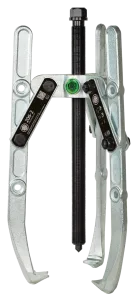 KUKKO 206-3 Schwerer 3-armiger einstellbarer Abzieher. 500 x 540 mm mit pendelnden und höhenverstellbaren Abzugshaken