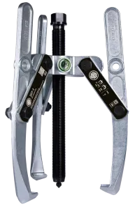 KUKKO 207-01 Heavy-duty adjustable 3-arm puller. 200 x 150 mm with swivelling, height-adjustable jaws and combination cross-arm