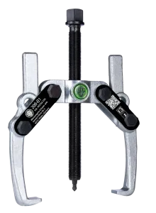 KUKKO 208-01 3-armiger einstellbarer Abzieher. "Economy" 170 x 125 mm mit pendelnden und höhenverstellbaren Abzugshaken