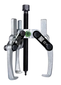 KUKKO 209-01 3-armiger einstellbarer Abzieher. "Economy" 170 x 125 mm mit pendelnden und höhenverstellbaren Abzugshaken