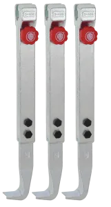 KUKKO 3-302-S 3 schnellverstellbare Standard-Abzugshaken (Satz)