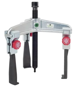 KUKKO 30-20+S 3-armiger Universal-Abzieher 200 x 150 mm mit schmalen, schnellverstellbaren Abzugshaken
