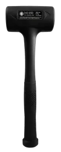 KUKKO 343-050 Rückschlagfreier Ausbeulhammer aus Nitrilkautschuk 50 mm