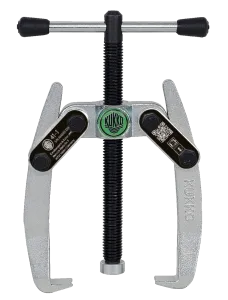 KUKKO 41-1 2-armiger Universal-Abzieher 65 x 65 mm mit drehbaren Abzugshaken