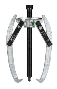 KUKKO 46-1-A Schwere 2-armiger Universal-Abzieher 300 x 300 mm mit schwenkbaren Abzugshaken und Kombi-Brücke