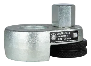 KUKKO 51-3 Stehbolzenausdreher mit Innenverzahnung Economy Ø 18-25 mm