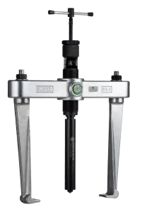 KUKKO 820-0 2-armiger Abzieher mit fetthydraulischer Spindel, bis 225 mm Spannweite, 225 mm Spanntiefe