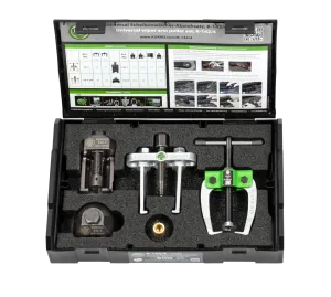 KUKKO K-142/4 Universal-Wischerarmabzieher-Satz 5-teilig in L-Boxx-mini für alle Pkw, insbesondere VW, Audi, Seat, Skoda
