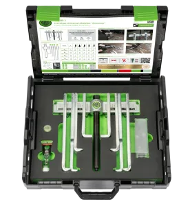 KUKKO K-200-1 2-armiger Universal-Abzieher "Economy" im Metallkoffer