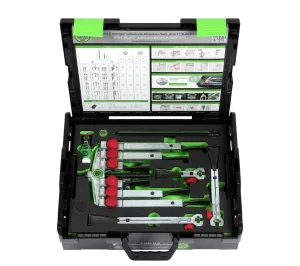 KUKKO K-2030-10+S Universal Puller Set, 13-Piece, 2- and 3-Arm
