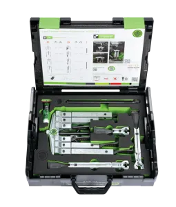 KUKKO K-2030-10-S 2-/3-armiger Universal-Abzieher-Satz mit schmalen Abzugshaken (20-10-S, 614250, 30-10-T, 1-191-S, 1-251-S)