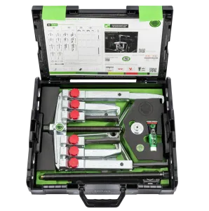 KUKKO K-2030-20+S 2-/3-armiger Universal-Abzieher-Satz mit zwei Abzugshakentypen