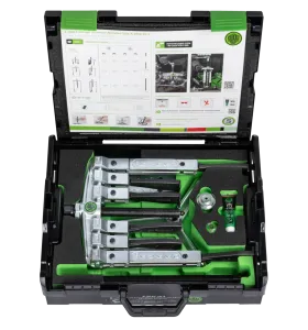 KUKKO K-2030-20-S 2-/3-armiger Universal-Abzieher-Satz mit schmalen Abzugshaken