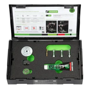 KUKKO K-600-D Wechseldruckstück-Set Ø 20, 32, 41 mm (1" - G1 1/8")