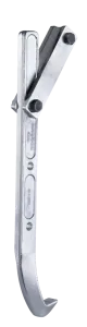 KUKKO Y205-27 1 Abzugshaken mit Verbindungsplatte, Schrauben, Muttern