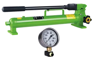 KUKKO YHP-324 Handpumpe mit Manometer