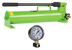 KUKKO YHP-424 Handpumpe mit Manometer