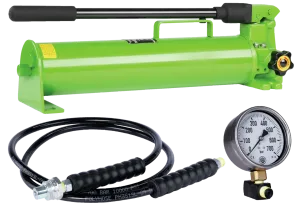 KUKKO YHP-425 Handpumpe mit Schlauch, Manometer