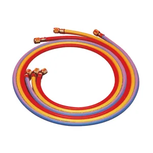 WAECO COMP-HS | Service hose 1.8 m, R134a, yellow, 3/8" x 3/8" SAE