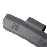 Wheel weight zinc alu rim 100pcs 25gr 1