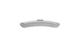 Wielgewicht zink 50 gram | stalen velg, grijs | 50 stuks 1