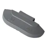 Wheel weight zinc 20gr steel rim grey 100pcs 1