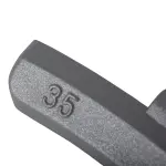 Wheel weight zinc alu rim 50pcs 35gr 1