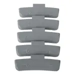 Wheel weight zinc alu rim 100pcs 25gr 2